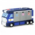 Мобильная штаб - квартира с контейнером и 1 машинкой Robocar Poli Silverlit 83377